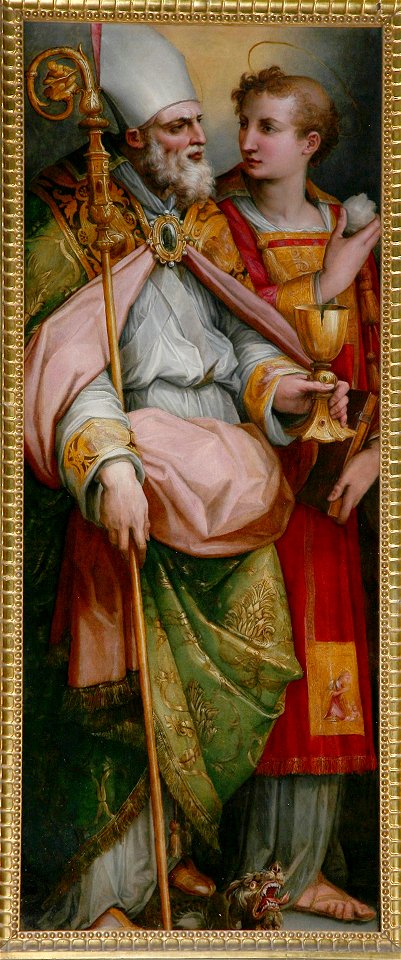 Vasari Giorgio terzo quarto sec. XVI, San Donato e Santo Stefano, Arezzo