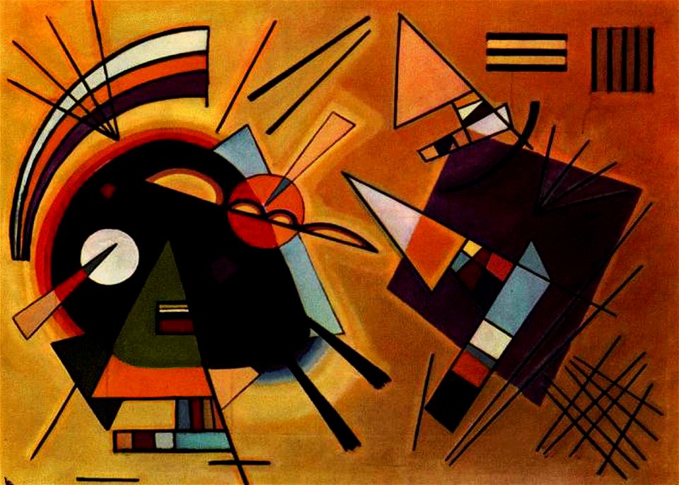 Vasily Kandinsky - Black and Violet