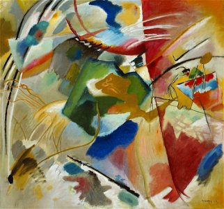 Vasily Kandinsky - Painting with Green Center - 1931.510 - Art Institute of Chicago