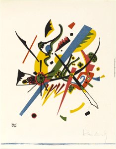 Vassily Kandinsky, 1922 - Kleine Welten I (new file). Free illustration for personal and commercial use.