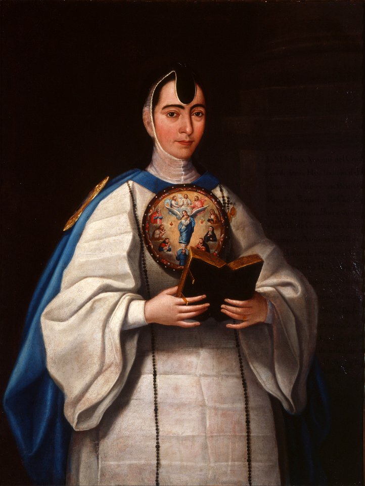 José María Vázquez - Portrait of Sister María Antonia del Corazón de Jesús - Google Art Project