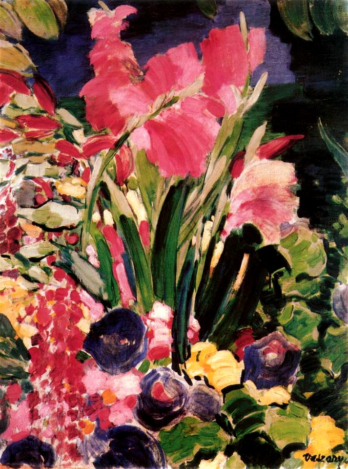 Vaszary János Gladioluszok (1938)