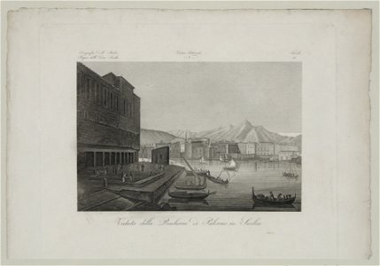 Veduta della pescheria di Palermo in Sicilia LCCN2006686111