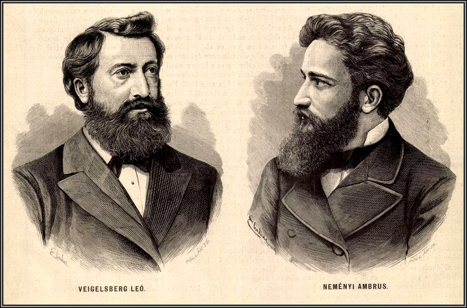 Veigelsberg Leó és Neményi Ambrus. Mo. és a Nagyvilág, 1879
