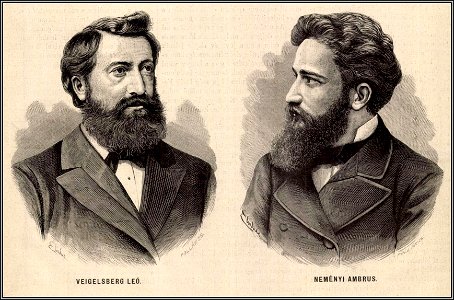 Veigelsberg Leó és Neményi Ambrus. Mo. és a Nagyvilág, 1879
