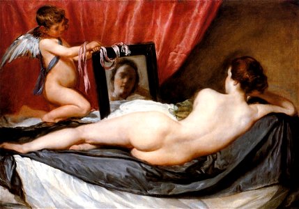 Velazquez Diego Venus at Her Mirror