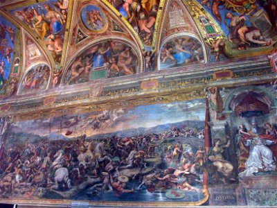 Vatican-Apostolic Palace-Battle of Milvian Bridge
