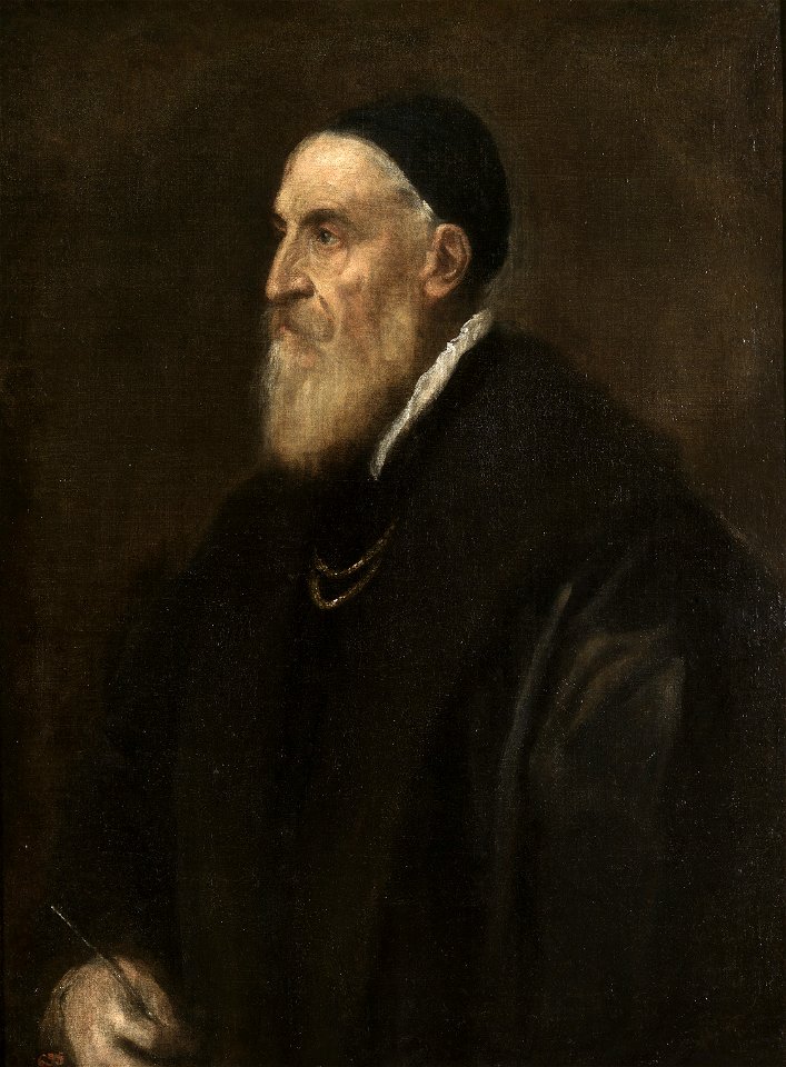 Vecellio di Gregorio Tiziano - autoritratto