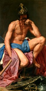 Velázquez - Dios Marte (Museo del Prado, c. 1638)