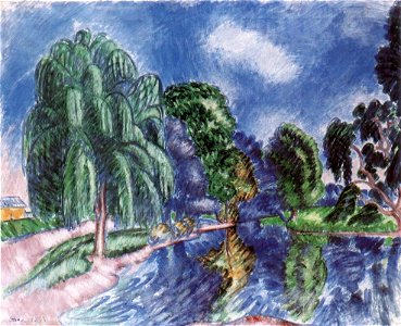 Vaszary Park at Tata 1909