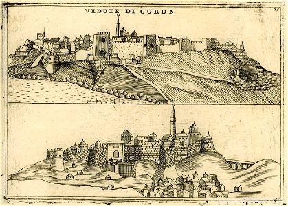 Vedute di Coron (3) - Coronelli Vincenzo - 1688
