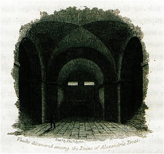 Vaults discovered among the Ruins of Alexandria Troas - Clarke Edward Daniel - 1824