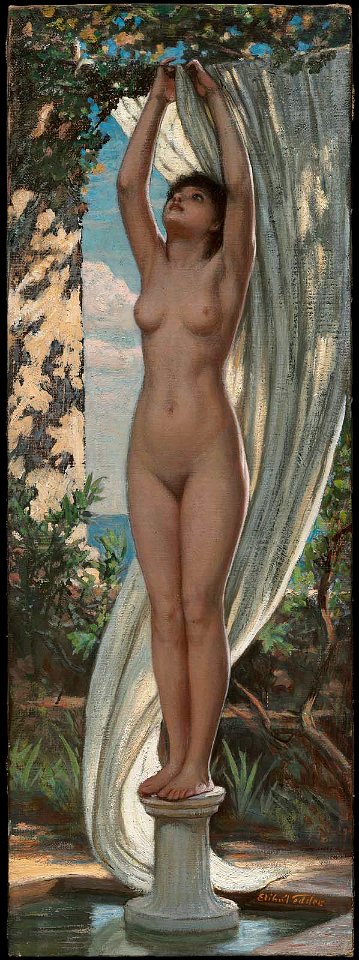Elihu Vedder - Nude - 26.773 - Museum of Fine Arts