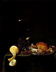 Velde Still life with roemer