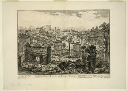 Veduta de Campo Vaccino LCCN2009633839