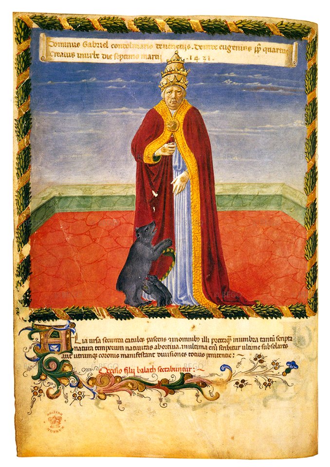 Vaticinia Pontificum, ms. Harley 1340, British Library, London