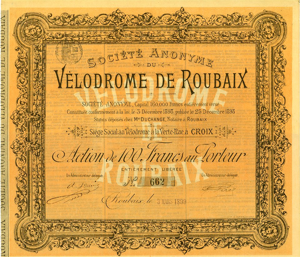 Velodrome de Roubaix 1899