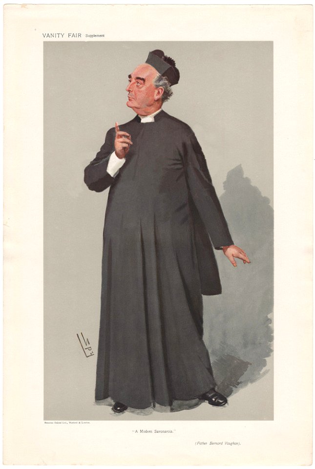 Father John Vaughan, Vanity Fair, 30 January 1907