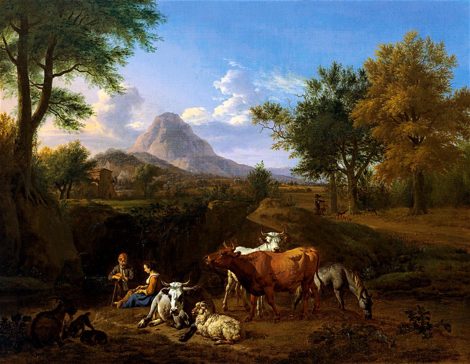 Adriaen van de Velde - Pastorale Scène