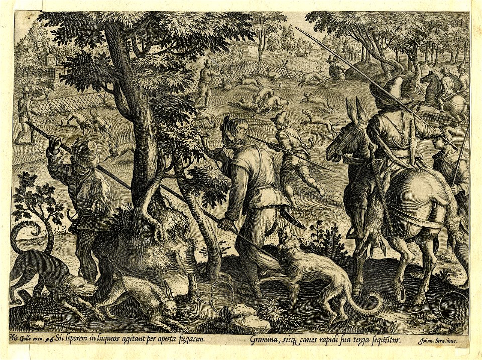 Venationes Ferarum, Avium, Piscium (BM 1957,0413.102)