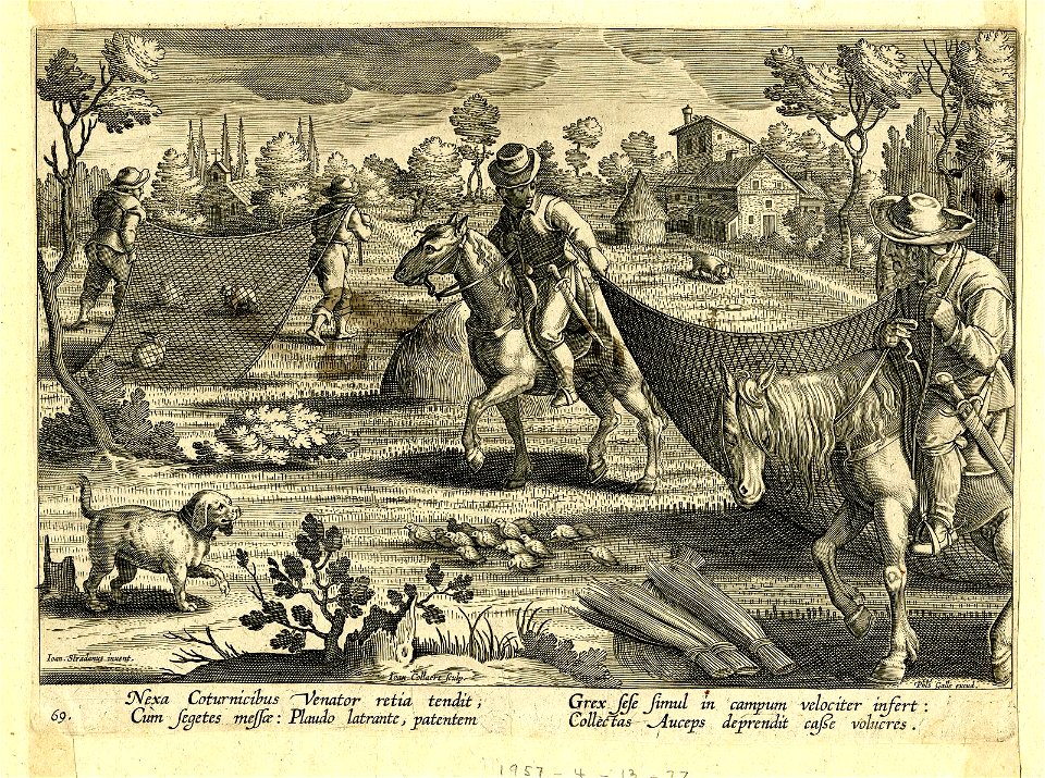 Venationes Ferarum, Avium, Piscium (BM 1957,0413.77)