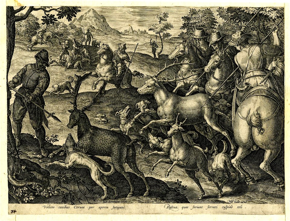 Venationes Ferarum, Avium, Piscium (BM 1957,0413.235)