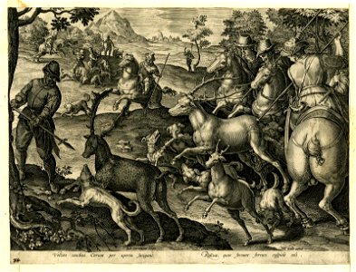 Venationes Ferarum, Avium, Piscium (BM 1957,0413.235)