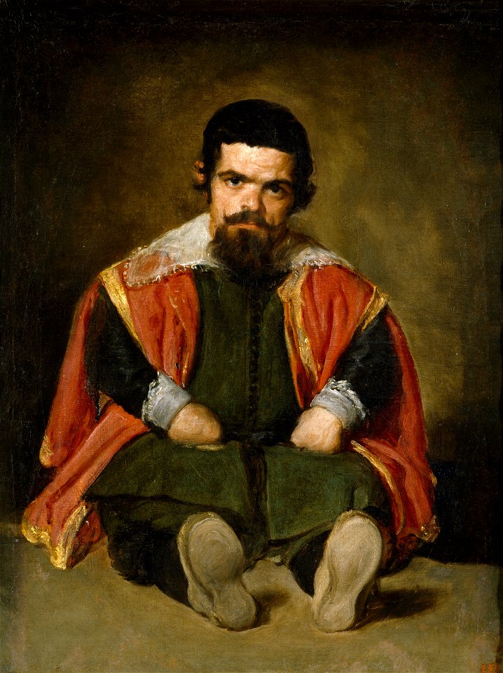 Velázquez – Bufón don Sebastián de Morra (Museo del Prado, c. 1645)