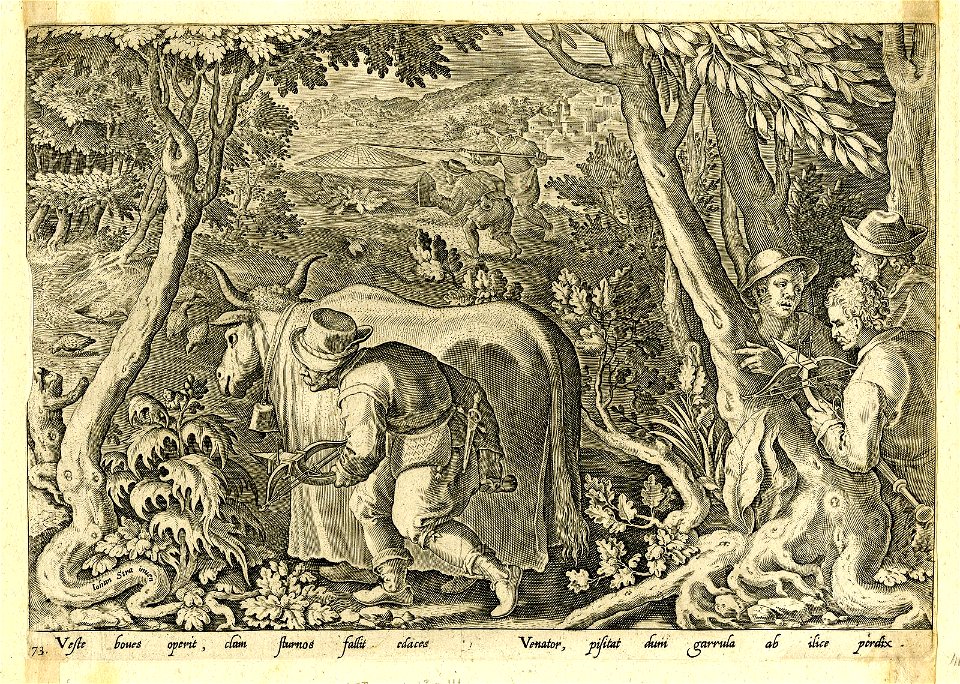Venationes Ferarum, Avium, Piscium (BM 1957,0413.111)