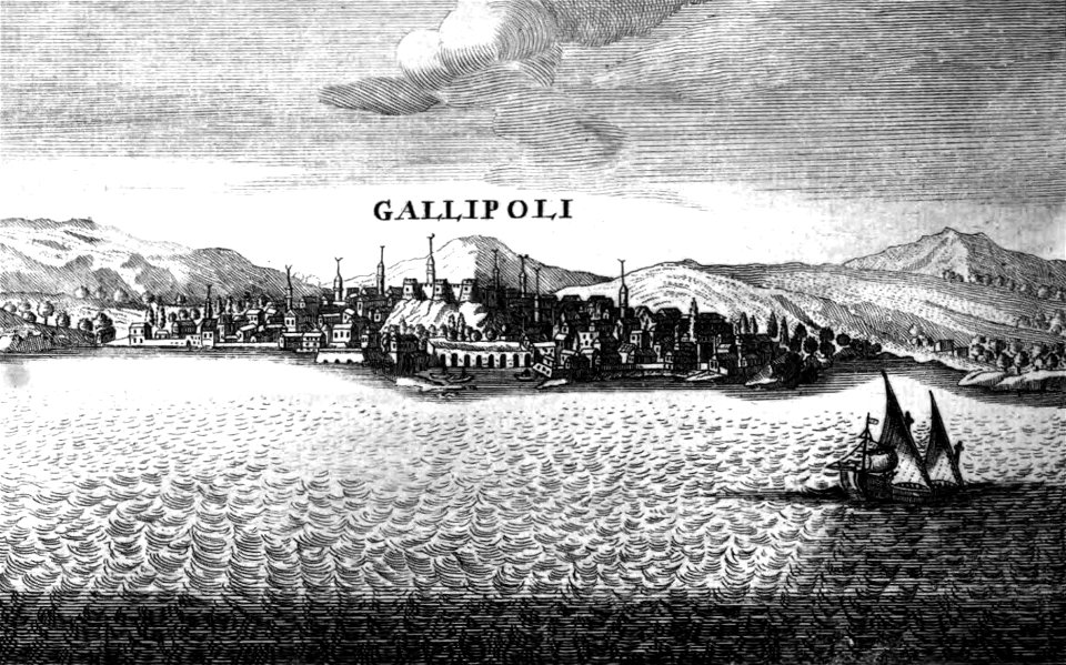 Veiie de Gallipoli (Relation d un voyage du Levant)