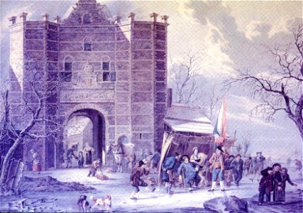Veerstalpoort Gouda Cornelis Borsteegh