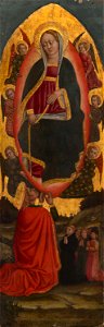 Venetian School - The Assumption of the Virgin with Saints from an Augustinian altarpiece - 1984.24d - Art Institute of Chicago