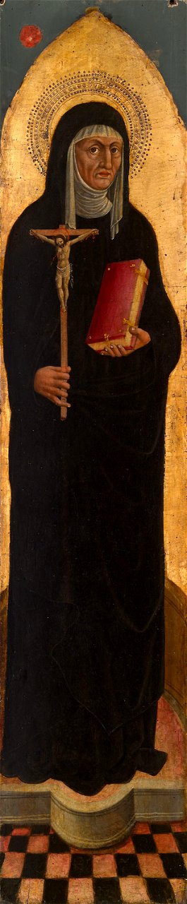 Venetian School - Saint Monica from an Augustinian altarpiece - 1984.24a - Art Institute of Chicago