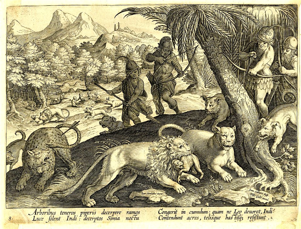 Venationes Ferarum, Avium, Piscium (BM 1957,0413.44)