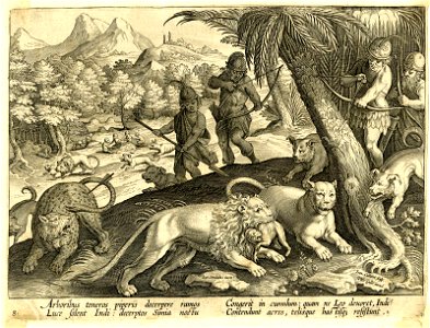 Venationes Ferarum, Avium, Piscium (BM 1957,0413.44)