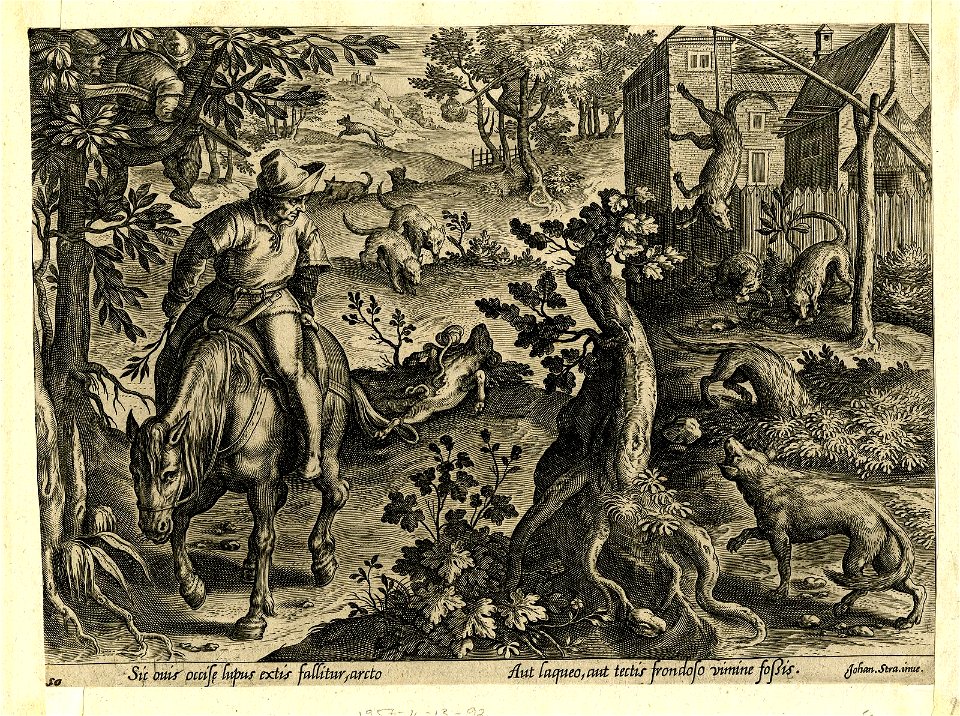 Venationes Ferarum, Avium, Piscium (BM 1957,0413.92)