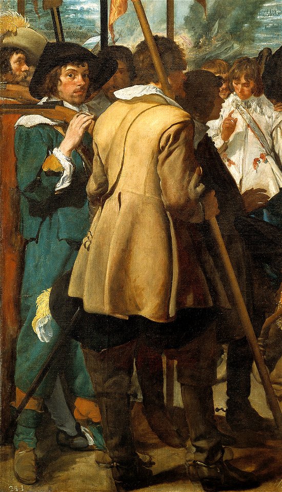 Velazquez surrender breda soldiers