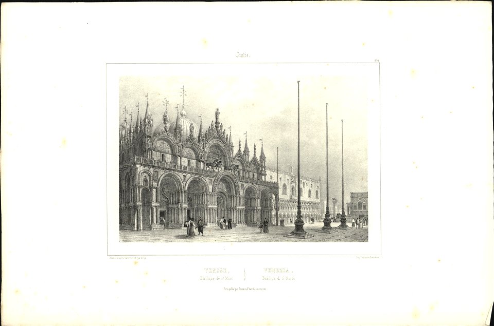 Venise Basilique de St. Marc, objectnr A 57883