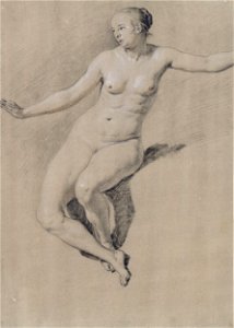 Adriaen van de Velde - Seated female nude - Google Art Project