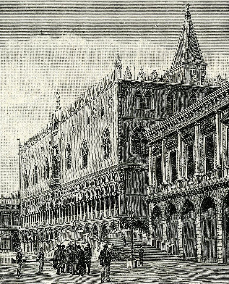 Venezia Palazzo Ducale angolo delle Prigioni