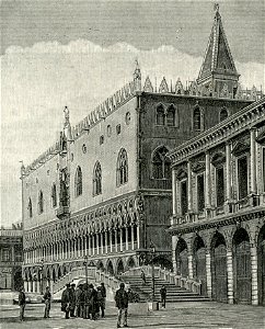 Venezia Palazzo Ducale angolo delle Prigioni