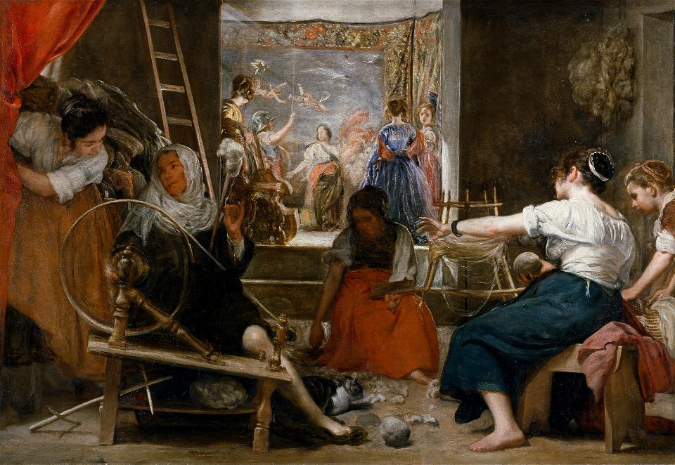 Velazquez-las hilanderas