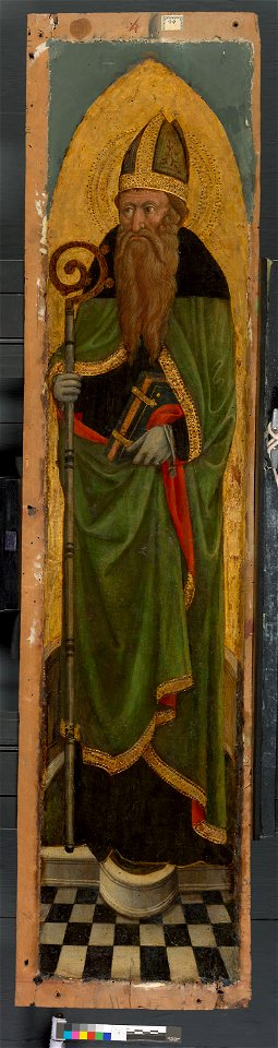 Venetian School - Bishop Saint from an Augustinian altarpiece - 1984.24e - Art Institute of Chicago