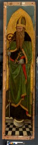 Venetian School - Bishop Saint from an Augustinian altarpiece - 1984.24e - Art Institute of Chicago