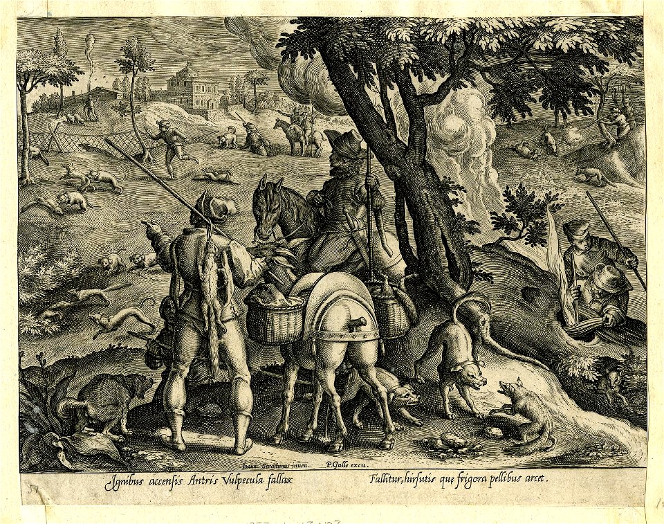 Venationes Ferarum, Avium, Piscium (BM 1957,0413.103)