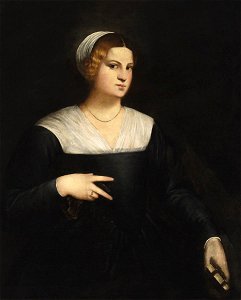 Venetian Painter - Portrait of a Woman, ca. 1540, 109