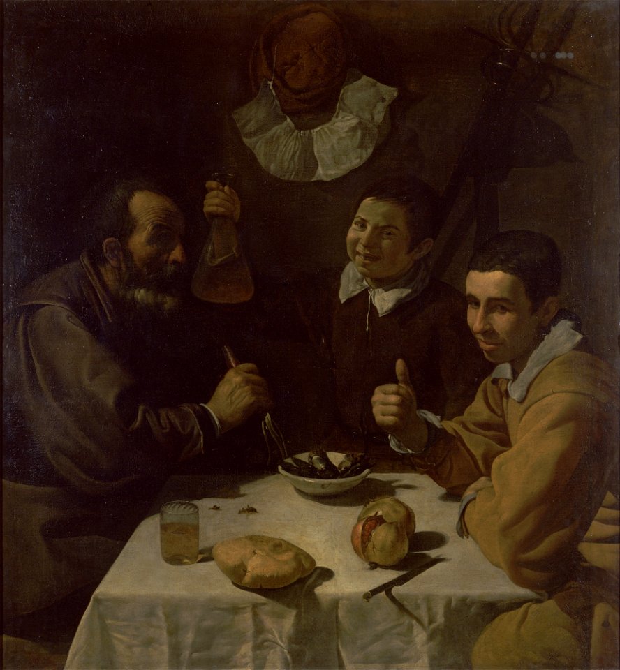 Diego Velazquez - Завтрак - Google Art Project