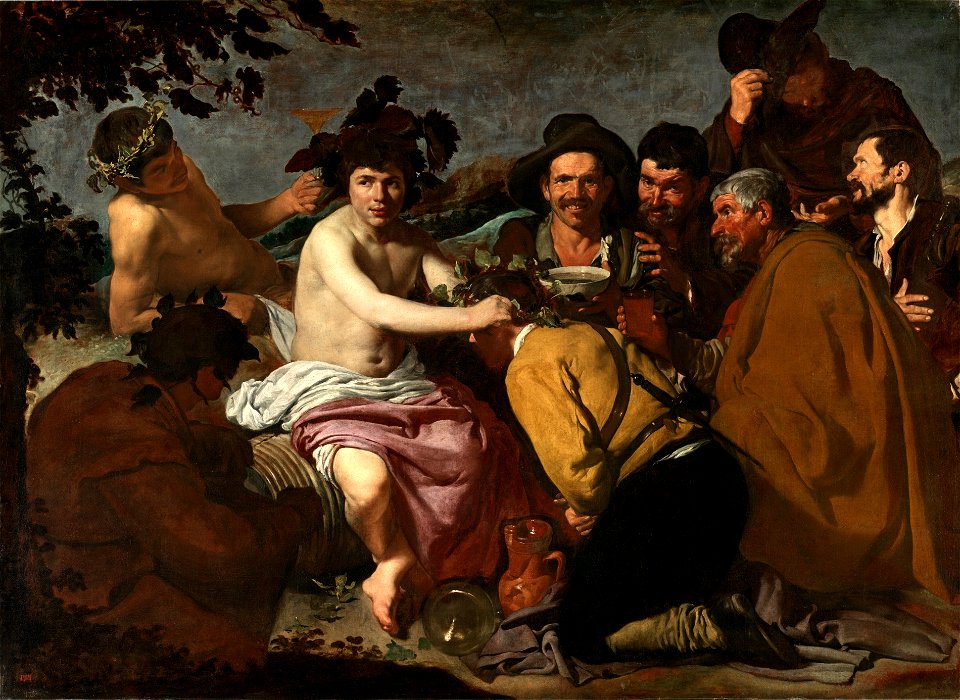 Velázquez - El Triunfo de Baco o Los Borrachos (Museo del Prado, 1628-29)