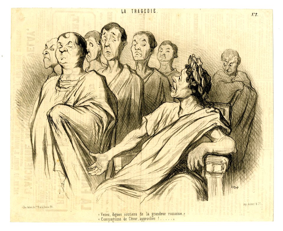 Venez, dignes soutiens de la grandeur romaine!... (Come, worthy supporters of Roman greatness!) (BM 1886,1012.183)