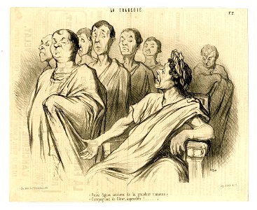 Venez, dignes soutiens de la grandeur romaine!... (Come, worthy supporters of Roman greatness!) (BM 1886,1012.183)